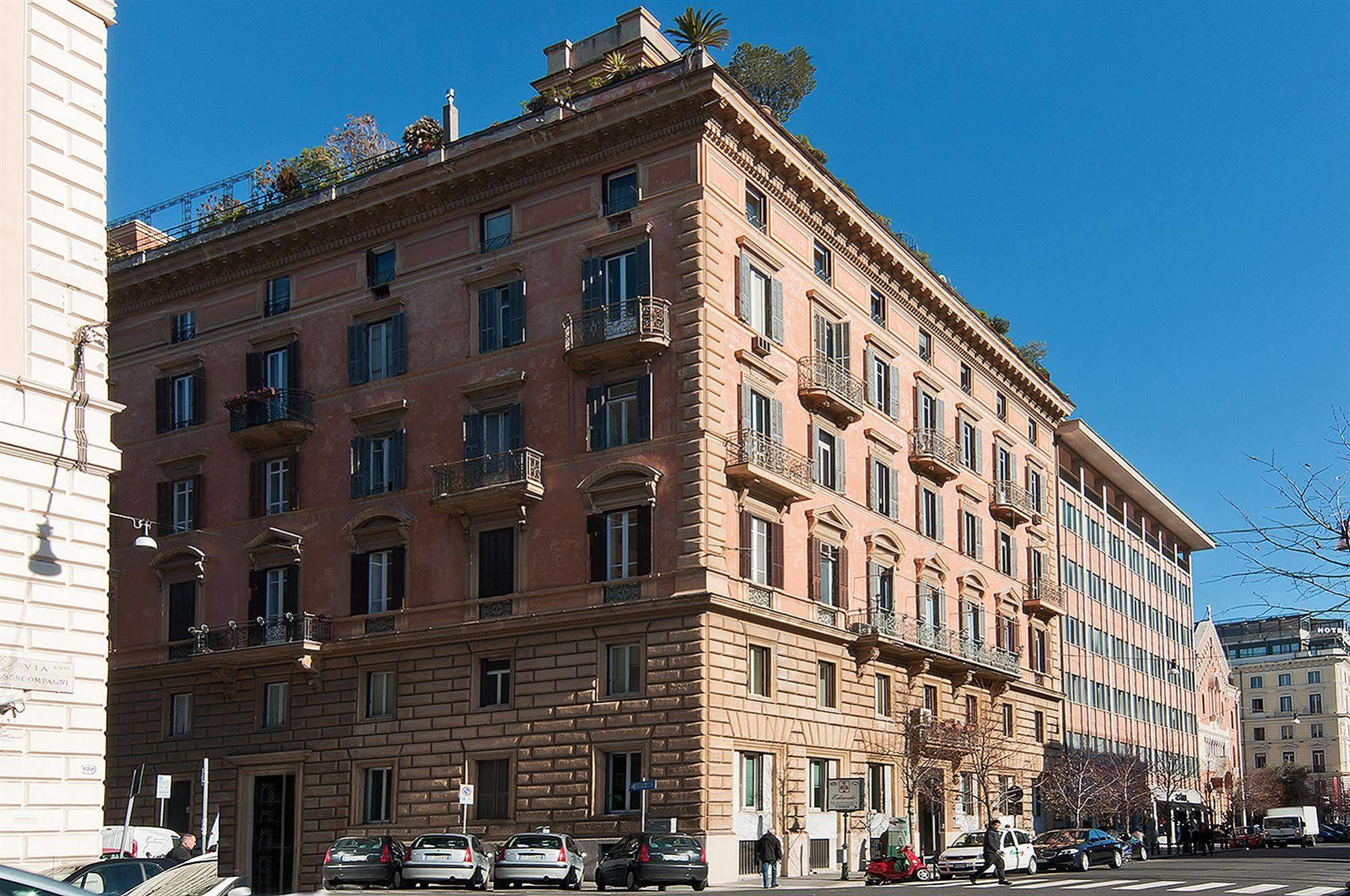 Domus Via Veneto Acomodação com café da manhã Roma Exterior foto